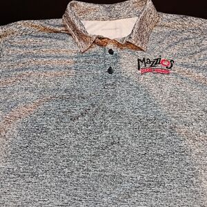Mazzios Pizza & Wings Mens Size 3X Sport-Tek Employee Work Uniform Shirt XXXL‎ A